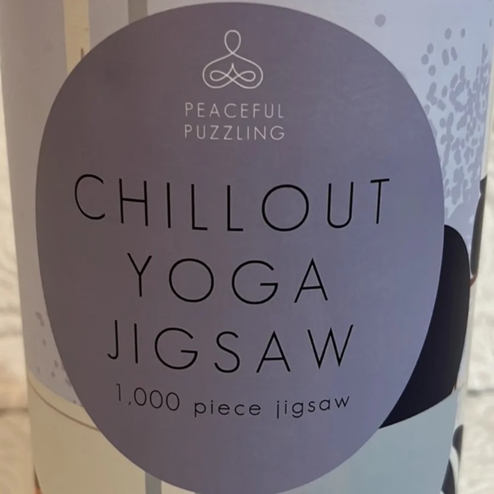 Peaceful Puzzling Chillout Yoga Jigsaw Puzzle 1000 Pieces NIB